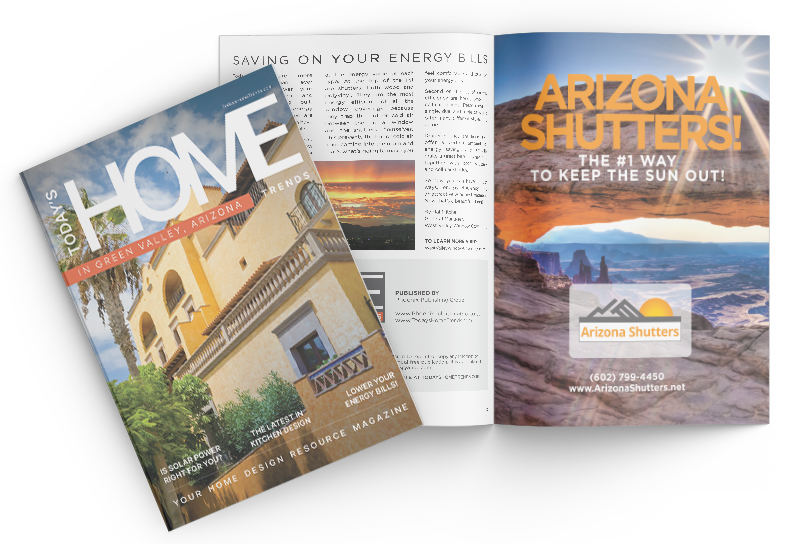 Today's Home Trends Magazine - Arizona Shutters and More!